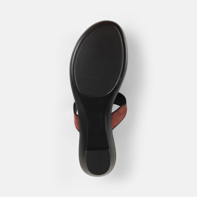 Mochi Women Brown Casual Slippers (SKU: 32-612-12-36)