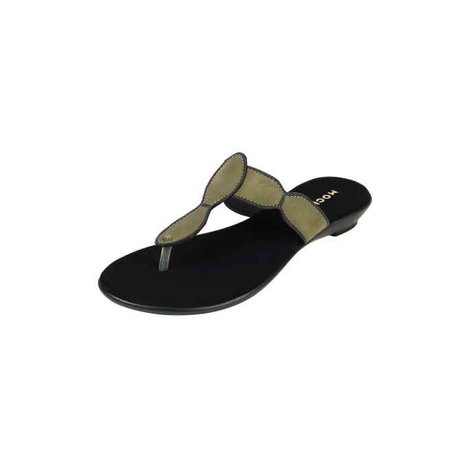 Mochi Women Olive Casual Slippers (SKU: 32-612L-49-42)