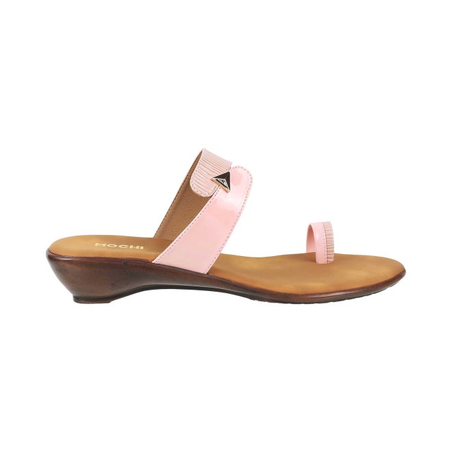 Mochi Women Peach Casual Slippers (SKU: 32-621-80-37)