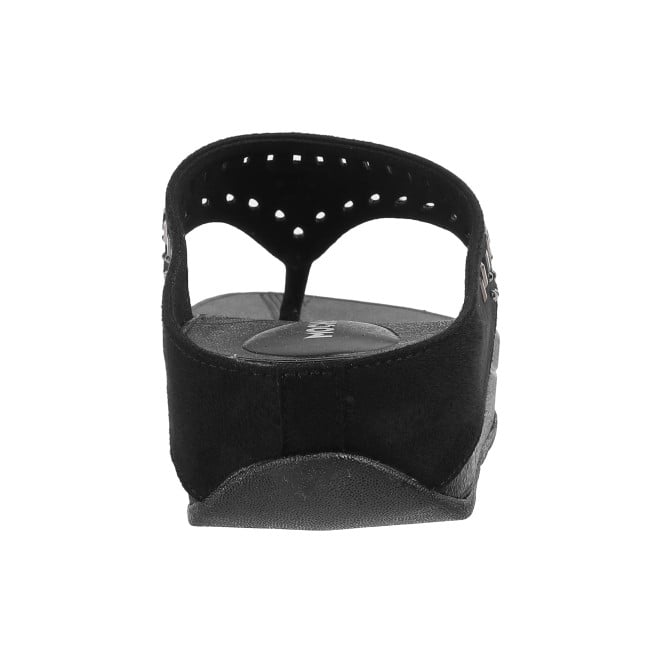 Mochi Women Black Casual Slippers (SKU: 32-676L-11-42)
