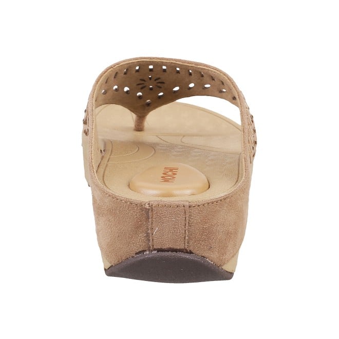 Mochi Women Rose-gold Casual Slippers (SKU: 32-676L-22-42)