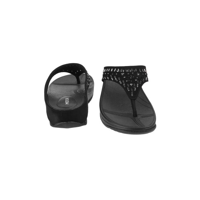 Mochi Women Black Casual Slippers (SKU: 32-676L-11-42)
