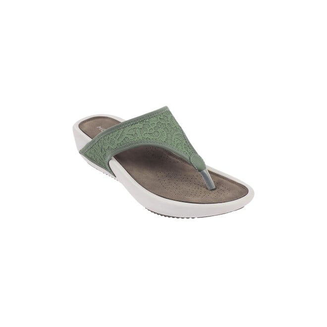 Mochi Women Light-green Casual Slippers (SKU: 32-780-60-36)