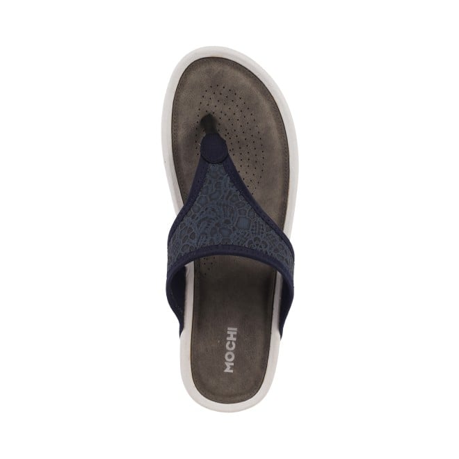 Mochi Women Blue Casual Slippers (SKU: 32-780-45-36)