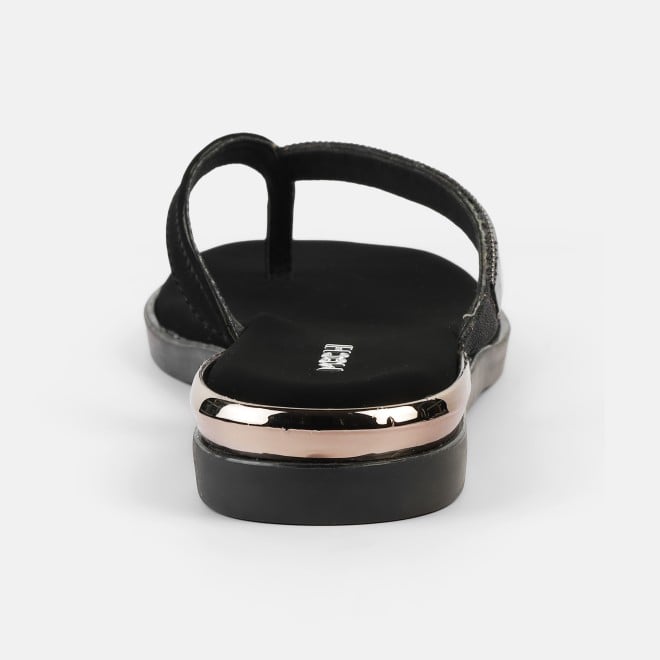 Mochi Women Black Casual Slippers (SKU: 32-800611-11-37)