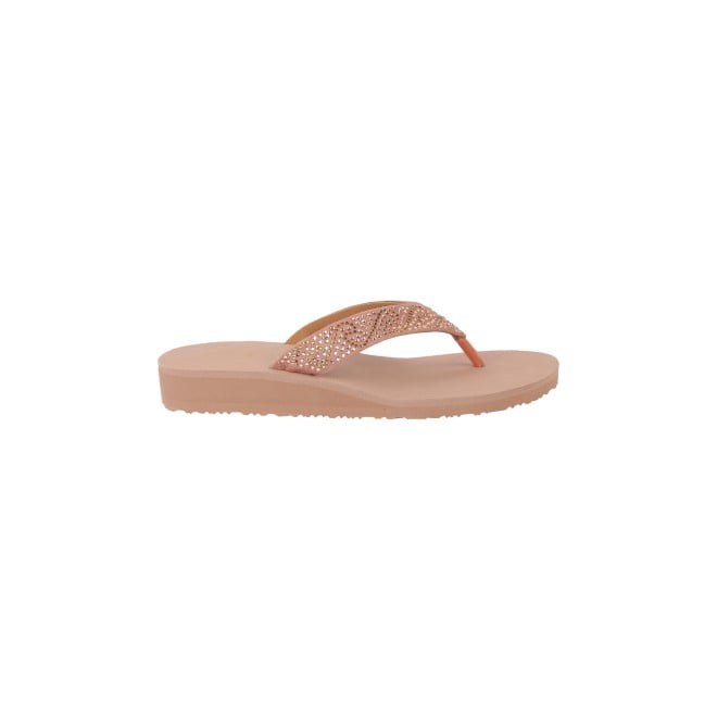 Mochi Women Rose-gold Casual Slippers (SKU: 32-818-52-36)