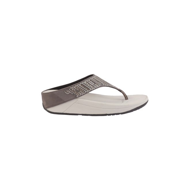 Mochi Women Grey Casual Slip-Ons (SKU: 32-824-14-36)