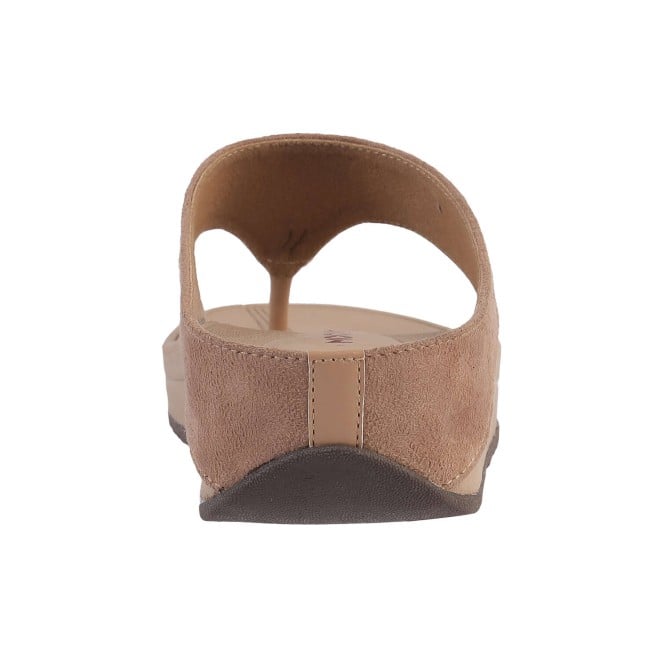 Mochi Women Beige Casual Slip-Ons (SKU: 32-824-20-36)