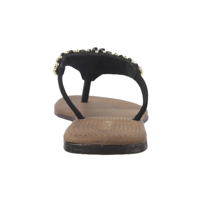 Mochi Women Black Casual Slippers (SKU: 32-827-11-36)