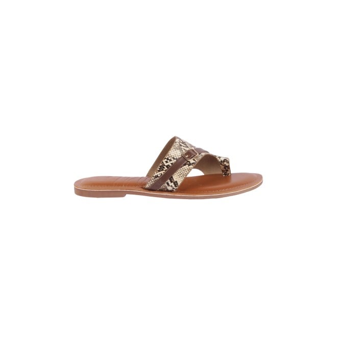 Mochi Women Tan Casual Slip-Ons (SKU: 32-840-23-36)