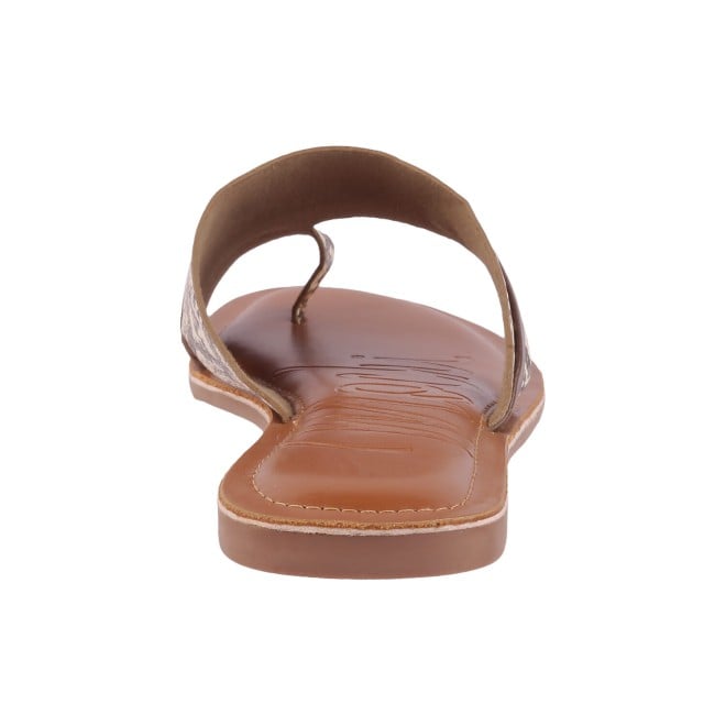 Mochi Women Tan Casual Slip-Ons (SKU: 32-840-23-36)