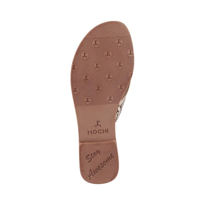 Mochi Women Tan Casual Slip-Ons (SKU: 32-840-23-36)