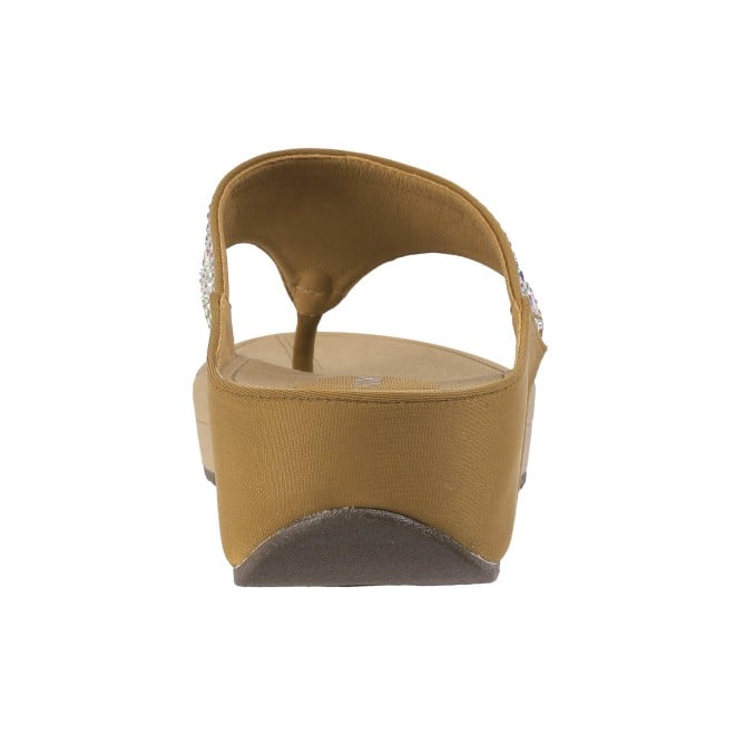 Mochi Women Antic-gold Casual Sandals (SKU: 32-865-28-36)