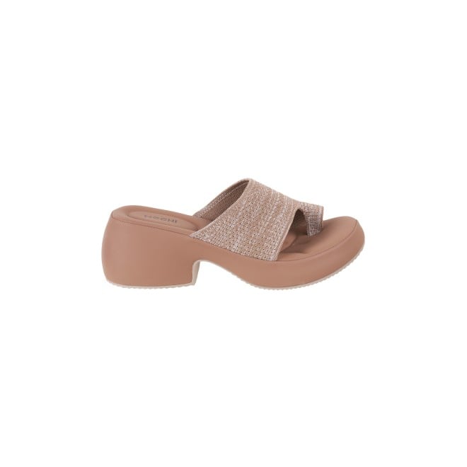 Mochi Women Khaki Casual Pumps (SKU: 32-871-62-40)