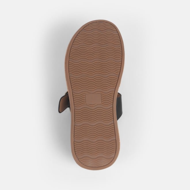 Mochi Women Black Casual Slippers (SKU: 32-879-11-36)