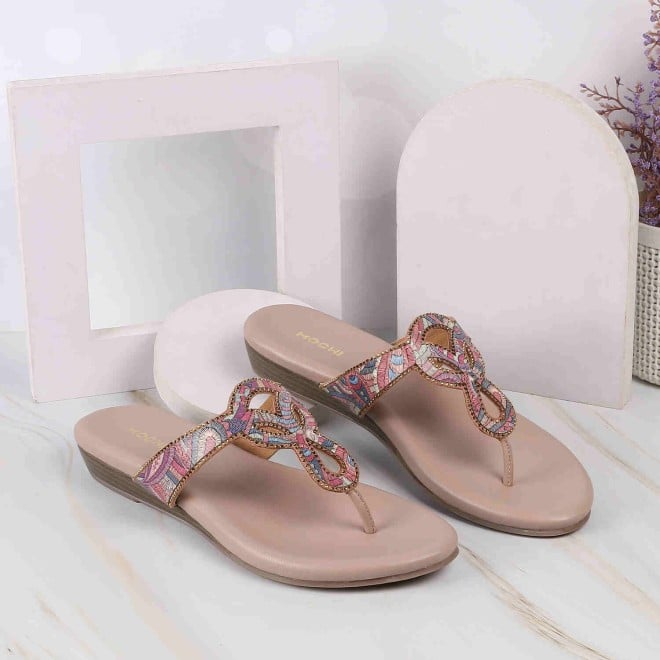 Mochi Women Peach Casual Sandals (SKU: 32-886-80-36)