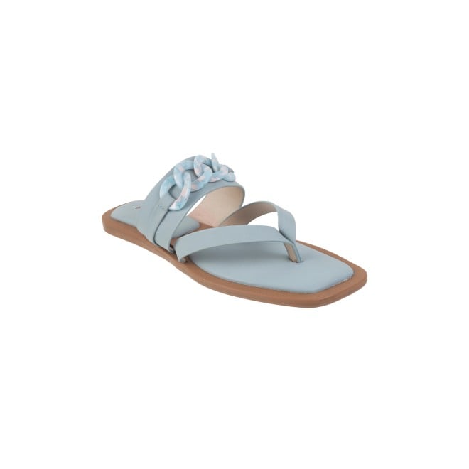 Mochi Women Blue Casual Slippers & Flip Flops (SKU: 32-887-45-36)