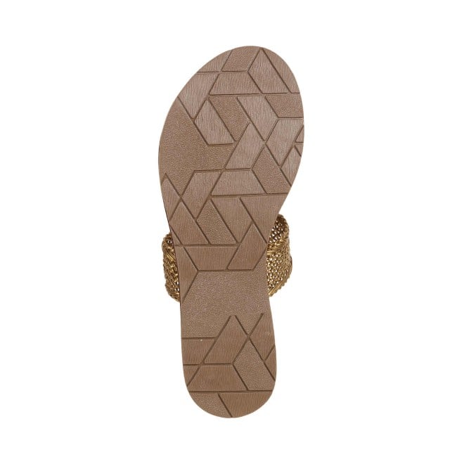 Mochi Women Antic-gold Casual Sandals (SKU: 32-889-28-36)