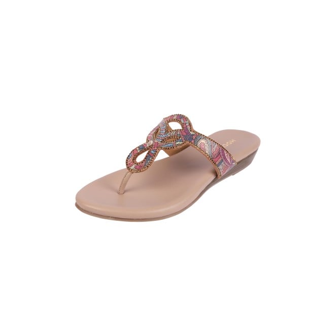 Mochi Women Peach Casual Sandals (SKU: 32-900886-80-37)