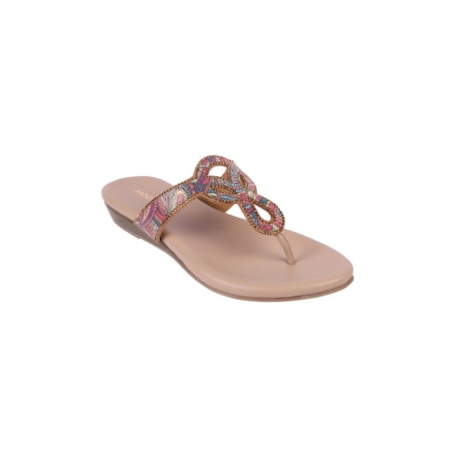 Mochi Women Peach Casual Sandals (SKU: 32-900886-80-37)