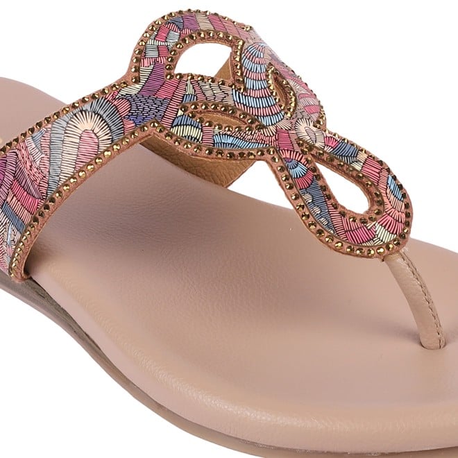 Mochi Women Peach Casual Sandals (SKU: 32-900886-80-37)