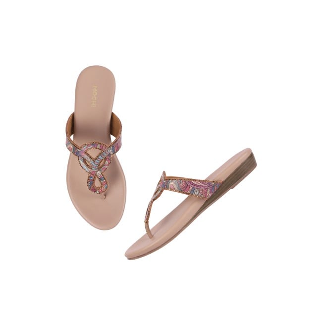 Mochi Women Peach Casual Sandals (SKU: 32-900886-80-37)