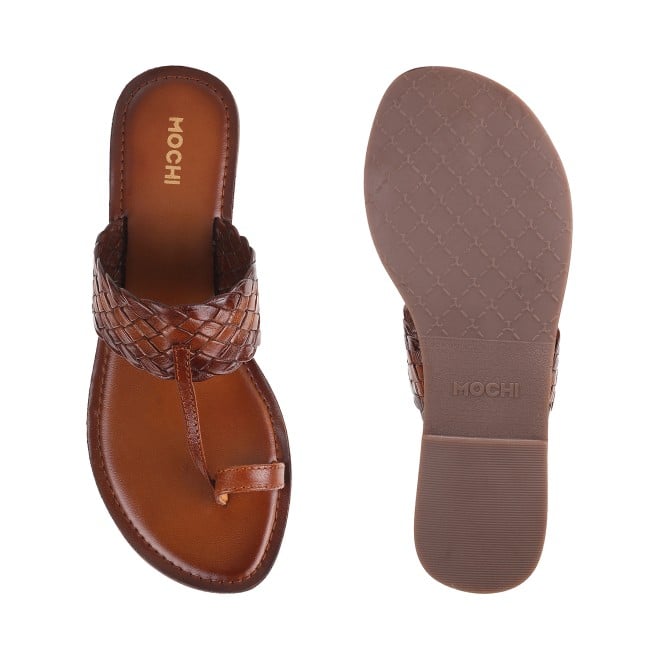 Mochi Women Tan Casual Slip Ons (SKU: 32-901800-23-36)