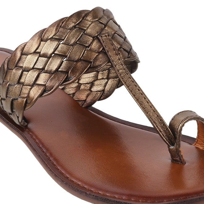 Mochi Women Antic-gold Casual Slip Ons (SKU: 32-901800-28-37)