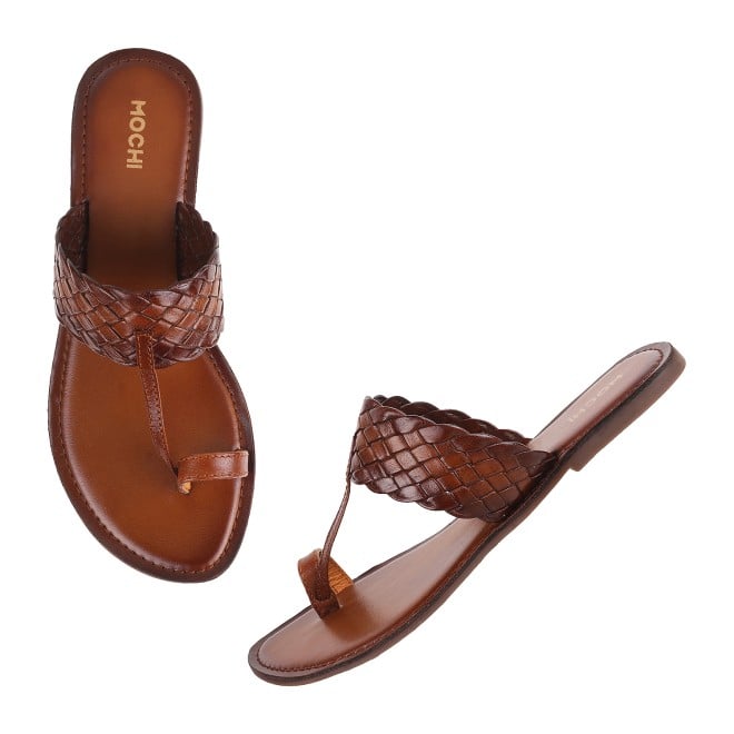 Mochi Women Tan Casual Slip Ons (SKU: 32-901800-23-36)