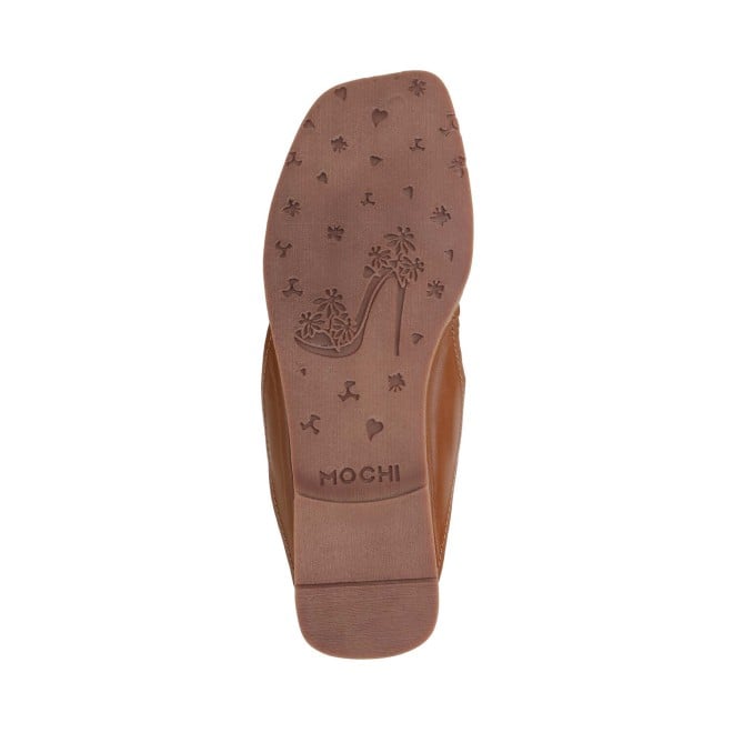 Mochi Women Brown Ethnic Kolhapuris (SKU: 32-932-22-36)