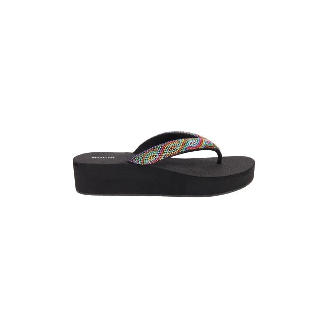 Mochi Women Black Casual Slippers (SKU: 32-936-11-36)