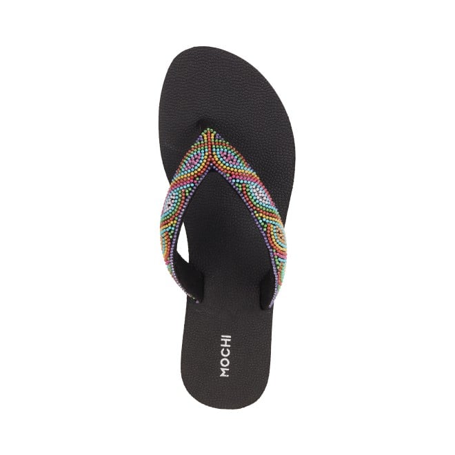 Mochi Women Black Casual Slippers (SKU: 32-936-11-36)