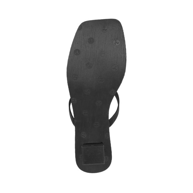 Mochi Women Black Casual Slippers (SKU: 32-951-11-37)