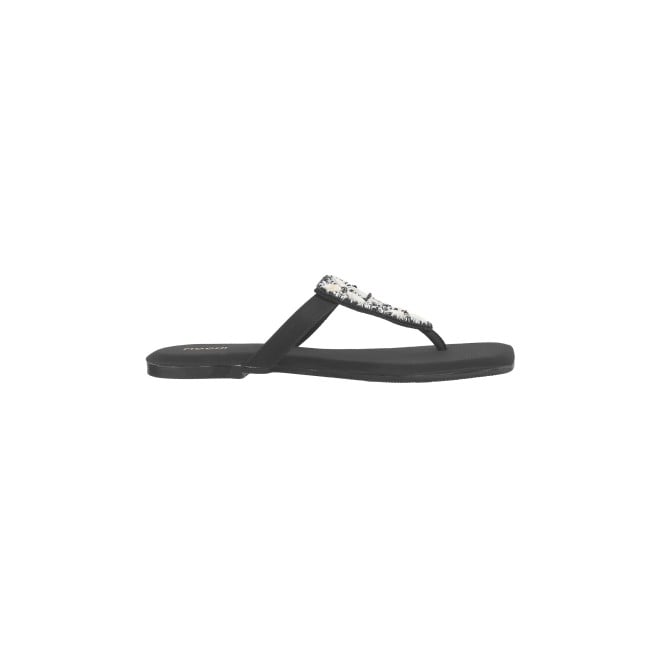 Mochi Women Black Casual Slippers (SKU: 32-952-11-36)