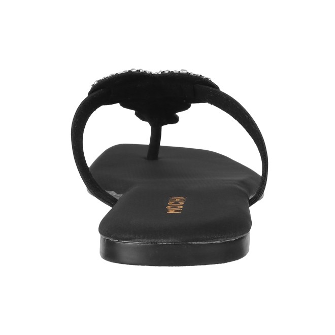 Mochi Women Black Casual Slippers (SKU: 32-954-11-37)