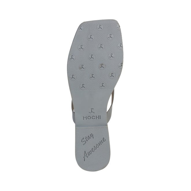 Mochi Women Grey Casual Slippers (SKU: 32-966-14-36)