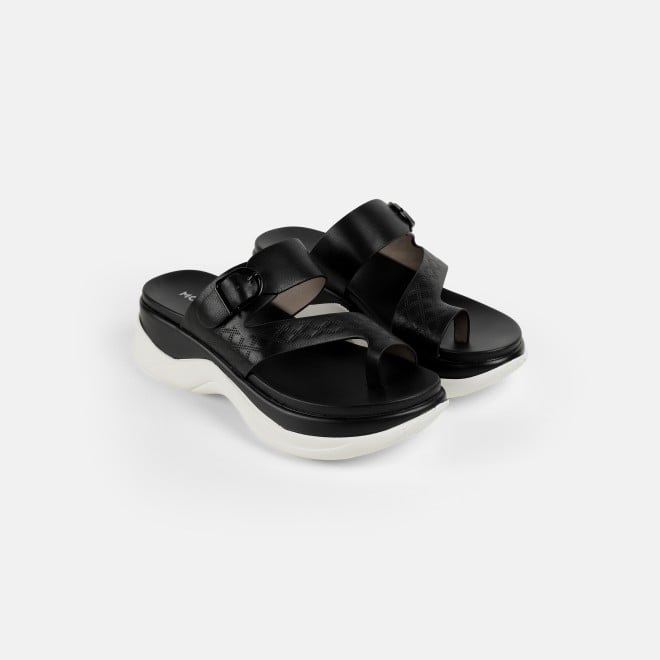 Mochi Women Black Casual Slip Ons (SKU: 32-9662-11-36)