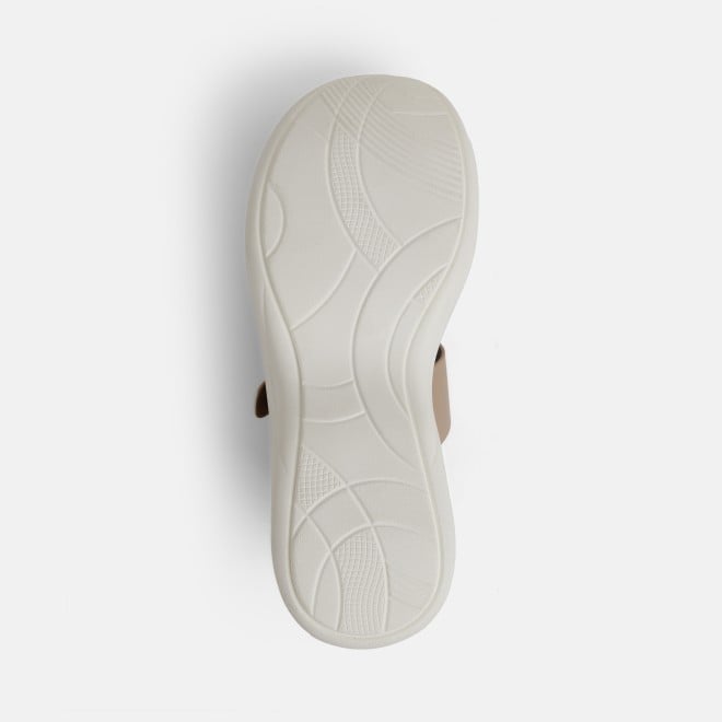 Mochi Women Tan Casual Slip Ons (SKU: 32-9662-23-36)
