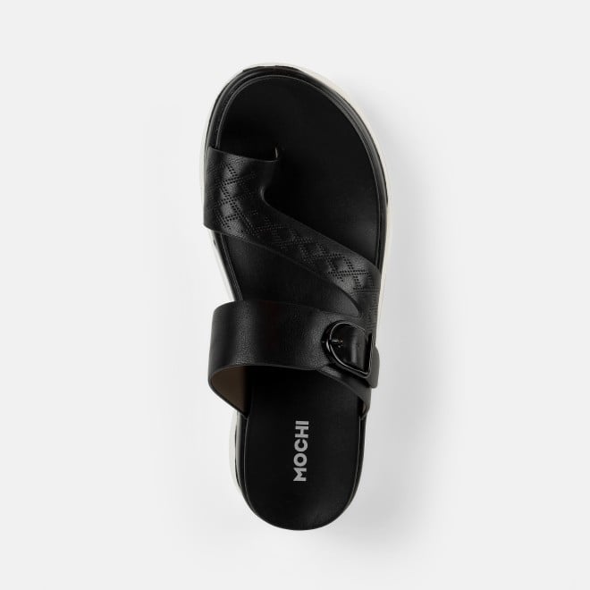 Mochi Women Black Casual Slip Ons (SKU: 32-9662-11-36)