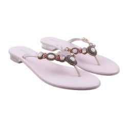 Women Purple Casual Slippers