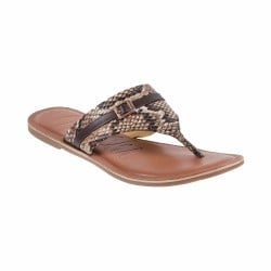 Women Brown Casual Slippers