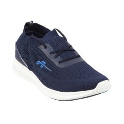 Men Navy-Blue Sports Sneakers