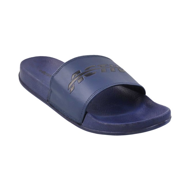 Activ Men Blue Casual Slippers