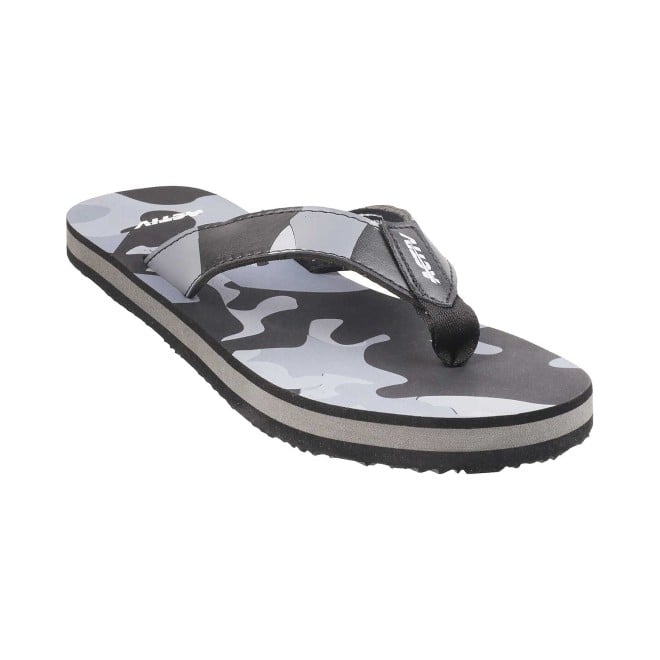 Activ Men Grey Casual Slippers