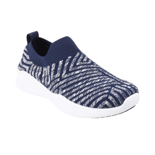 Activ Navy-Blue Casual Sneakers for Women