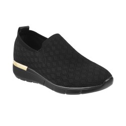 Activ Black Casual Sneakers