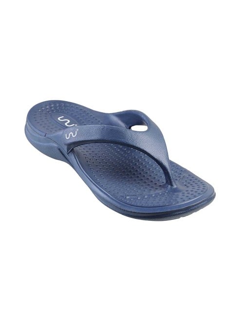 Doubleu Men Blue Casual Flip Flops