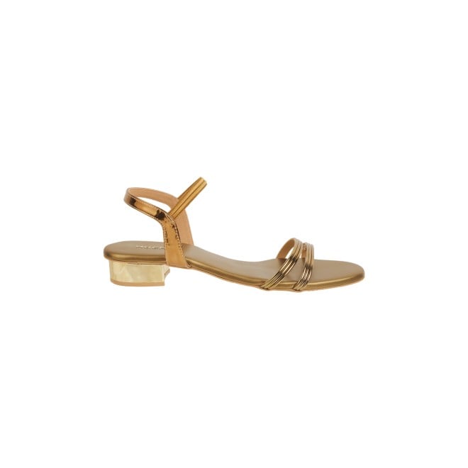 Mochi Women Antic-gold Casual Sandals (SKU: 33-1001-28-36)