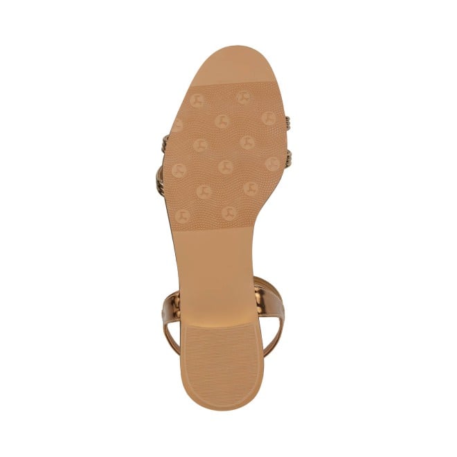 Mochi Women Antic-gold Casual Sandals (SKU: 33-1001-28-36)