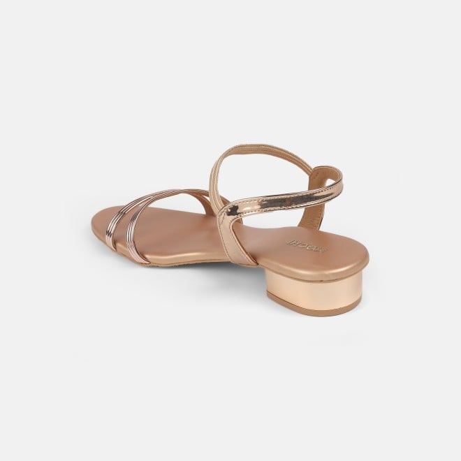 Mochi Women Rose-gold Casual Sandals (SKU: 33-1001-52-36)